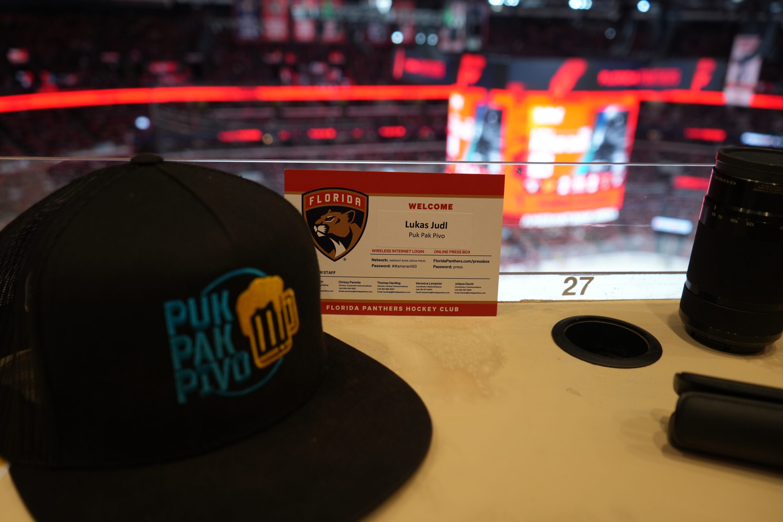 Natáčení NHL v Miami