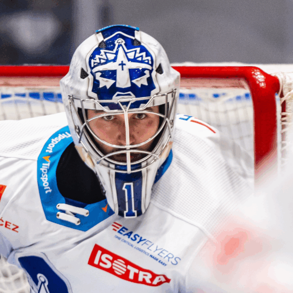 Design masky pro extraligového gólmana